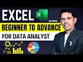Excel Tutorial From Basic To Advanced For Data Analyst Learn Excel In 2025