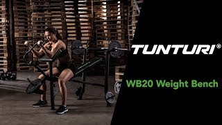 Tunturi WB40 Compact Width Weight Bench