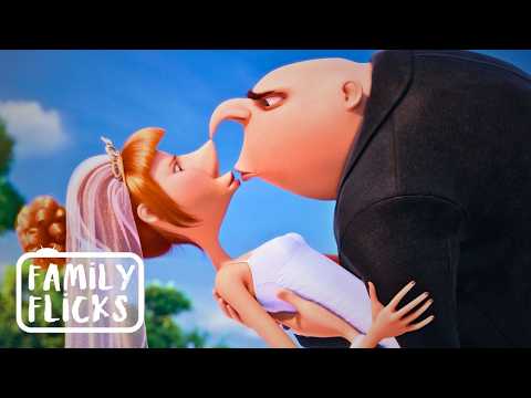 Gru & Lucy's Love Story | Despicable Me Franchise | Family Flicks