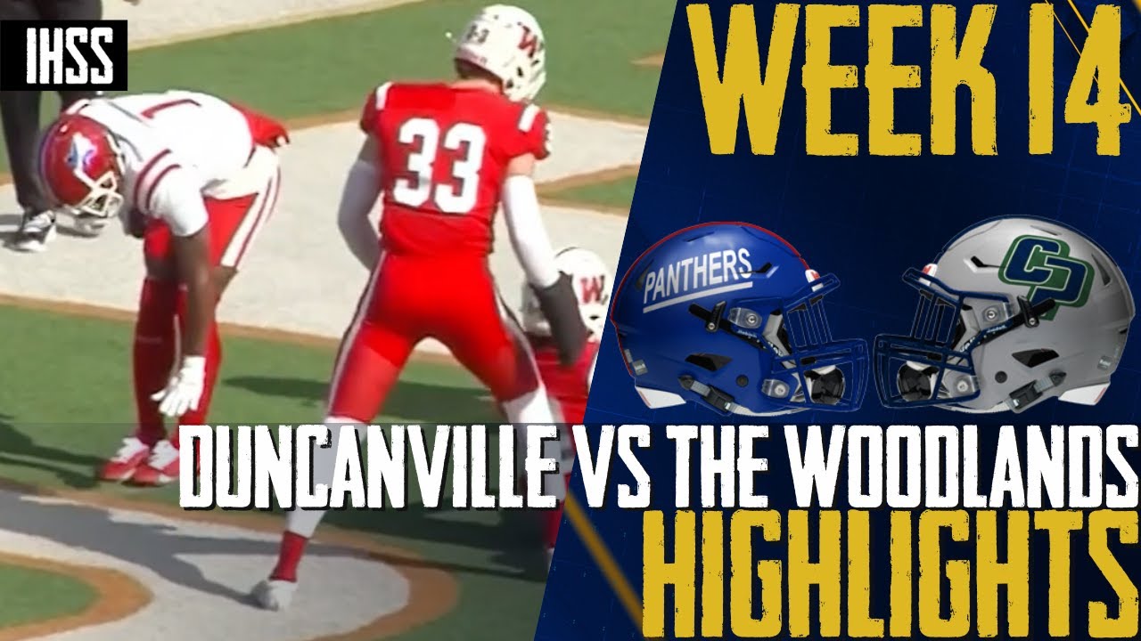 Duncanville Dominates The Woodlands for 19th Straight Win | High School Football Highlights