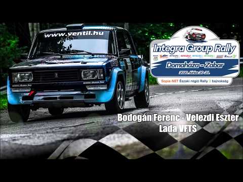 Bodogán Ferenc - Velezdi Eszter Zabar-Domaháza Rally3 2020