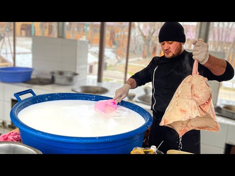 Very WEIRD Uzbek Street Food! ONLY Here This Food is COOKED. Uzbek Cuisine