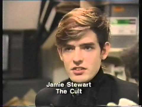 The Cult Jamie Stewart Interview Music Box 1985