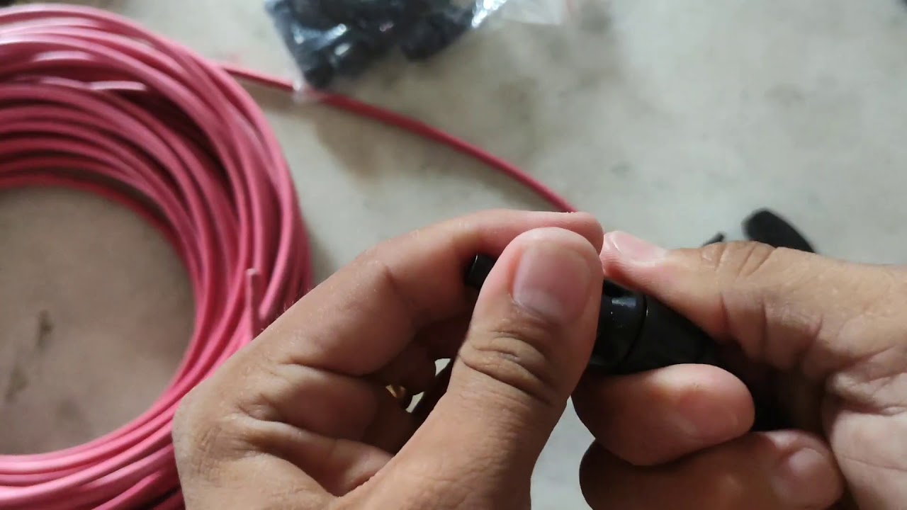 Como Climpar Conector MC4 Cabo placa solar