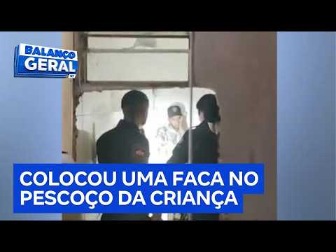 Homem é preso após fazer filho de 3 anos refém em Águas Lindas de Goiás | Balanço Geral DF