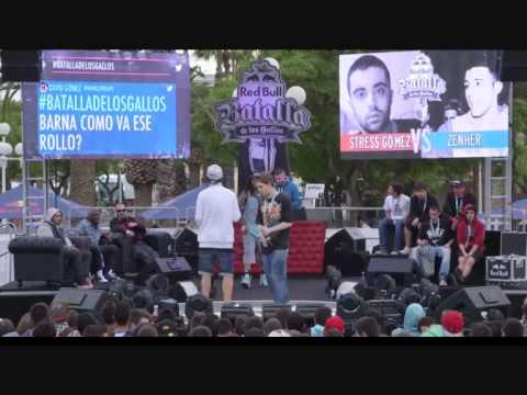Stress Gómez vs Zenher (Octavos) - Batalla de los Gallos 2014 - Barcelona