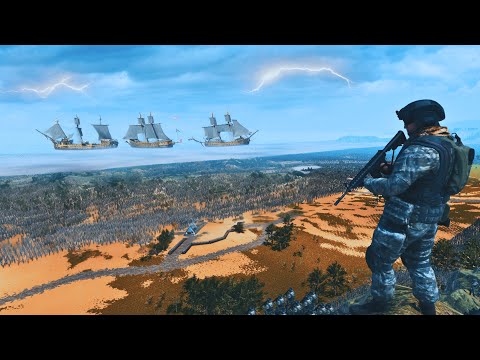 800,000 ROOKIE SOLDIERS ARE TRAPPED ON THE DUNKRIK BEACH - Ultimate Epic Battle Simulator 2 - UEBS 2