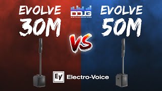 Video thumbnail for Electro-Voice EVOLVE 30M VS 50M Portable Powered Column Speakers Details and Best Uses by DIGITAL DJ GEAR
