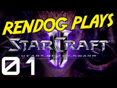 [Part 1] Let's Play Starcraft 2: Heart Of The Swarm - Prologue