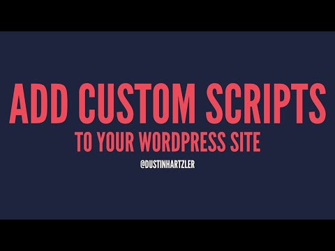 Properly Add Javascript Files To Wordpress