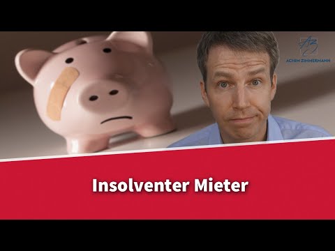 Insolvenz des Mieters | Rechtsanwalt Dr. Achim Zimmermann