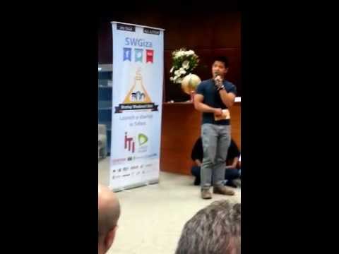 Daniel Ha speech part I on Startup Weekend Giza | 2013