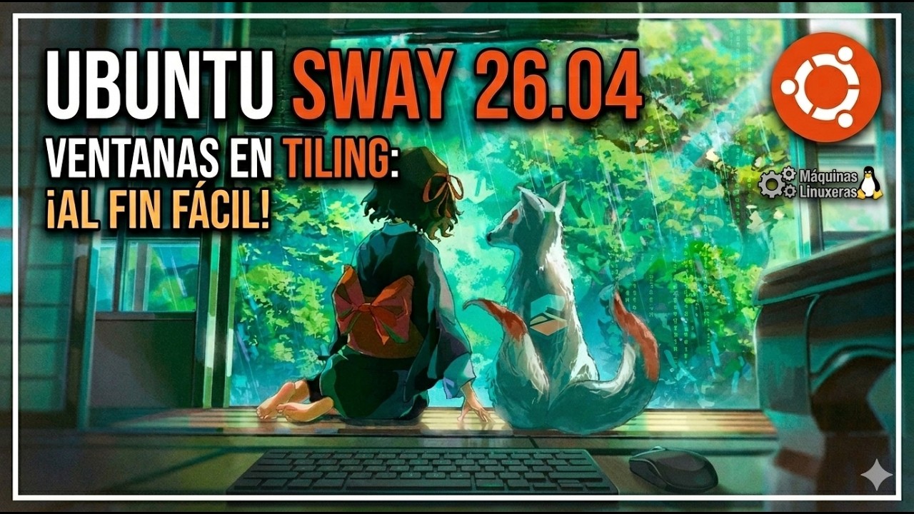 Ubuntu Sway 26.04: Un Tiling Window Manager listo para usar