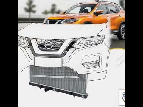 Nissan X-Trail 2014-2020 радиатор охлаждения двигателя (2.0/2.5l), 214104BB0A - фото 1 - id-p2615333515