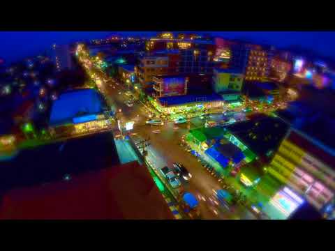 Time Lapse Hua Hin, Traffic Intersection.