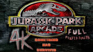 #4K #60FPS 緊急捕獲作戦発令！”JURASSIC PARK ARCADE/ジュラシック・パーク アーケード” playthrough "Raw Thrills" 2015 Games
