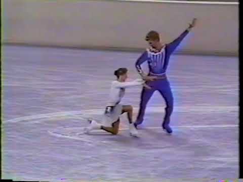 1992 Skate America (ABC) - Pairs Free Skate - Marina Eltsova & Andrei Bushkov RUS
