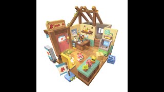 AnimalCrossing 3D Scene Making of