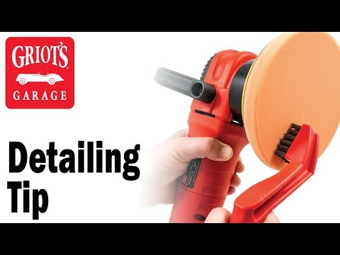 Griot's Garage - Detailing Tips: Cleaning your pads during polishing for better, faster results