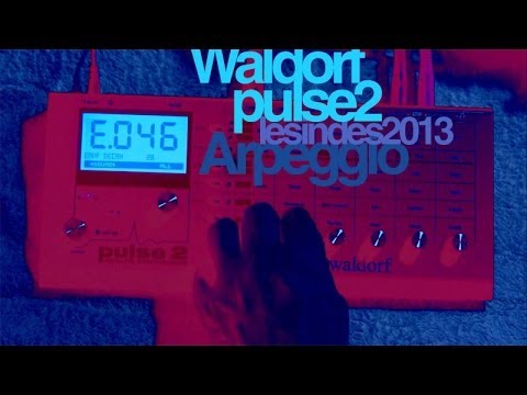 [DEMO]  Waldorf PULSE 2 -- Real Time ARPEGGIO Tweaking