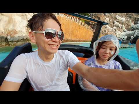 Iceberg roller coaster 冰山過山車｜珠海長隆海洋王國