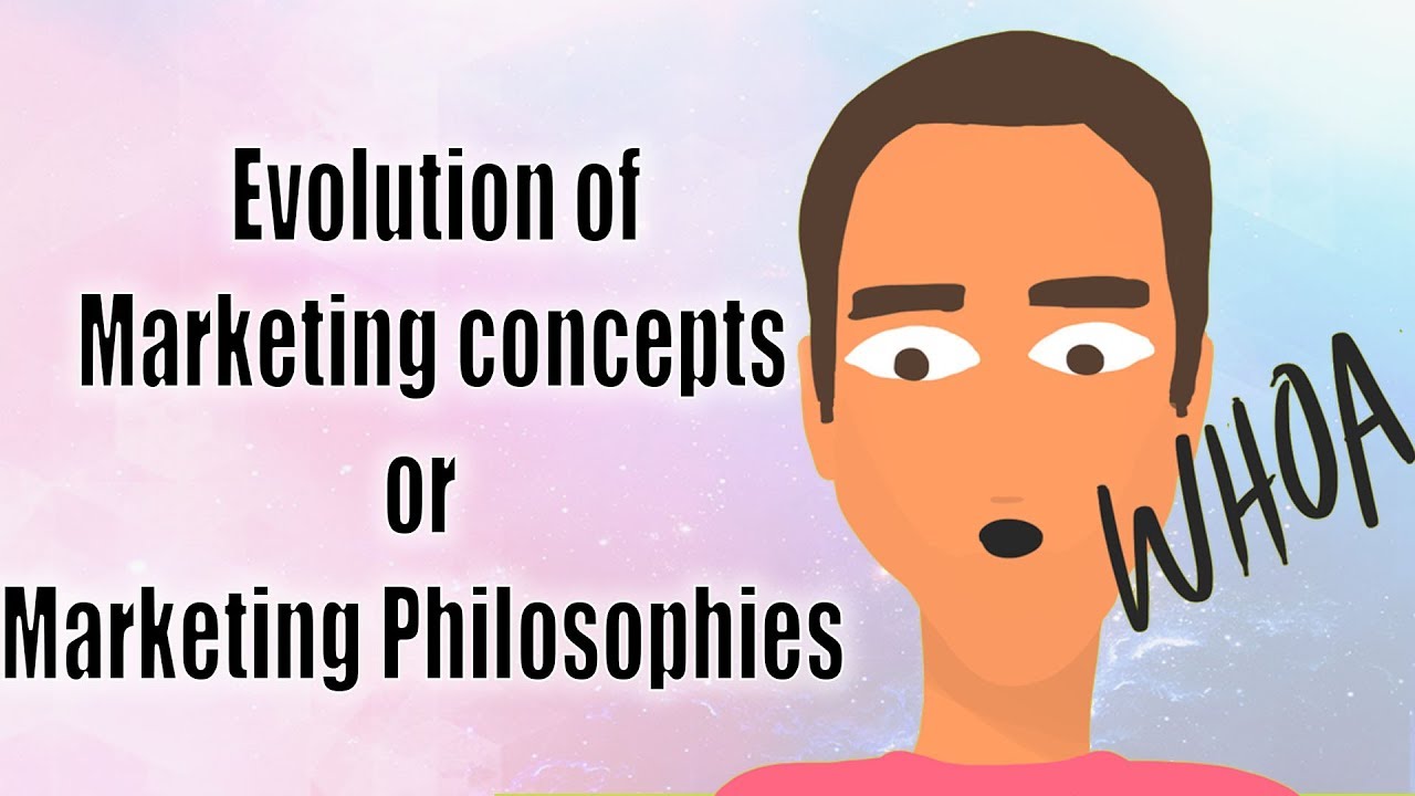 What are the five main concepts of marketing philosophy?
