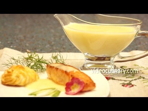 Beurre Blanc - Classic French Sauce Recipe by Video Culinary