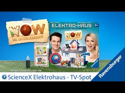 Ravensburger ScienceX Elektrohaus - TV-Spot