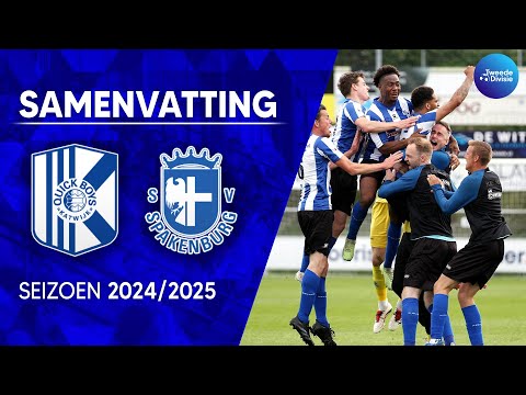 Samenvatting Quick Boys - S.V. Spakenburg | Tweede Divisie