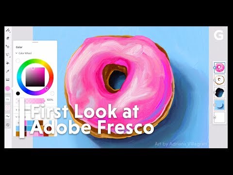 First Look At Adobe Fresco: A New Drawing And Painting...