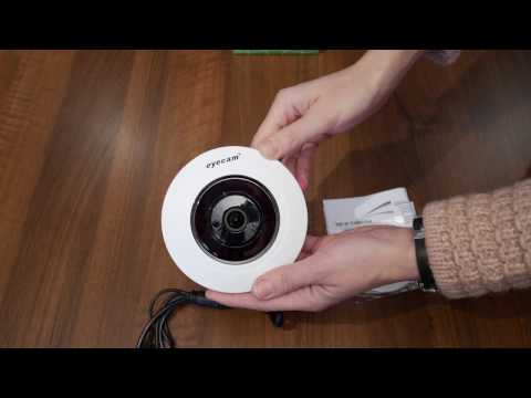 Camera IP Fisheye 6MP Audio Bidirectional Slot Micro SD Eyecam EC-1337 - www.1cctv.ro