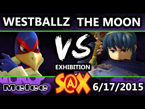 S@X 102 - CTRL | The Moon (Marth) Vs. Westballz (Falco, CFalcon) SSBM Exhibition - Smash Melee