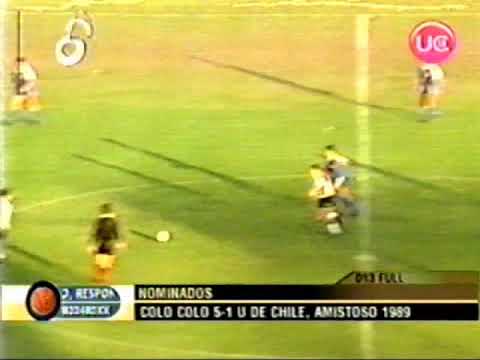 [Amistoso 1989] Colo Colo 5-1 U de Chile