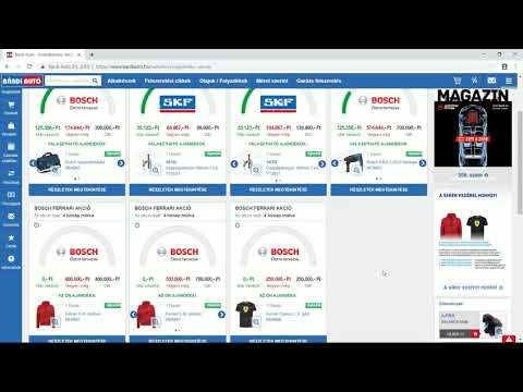 Bárdi Autó webáruház – Nagy értékű akciók