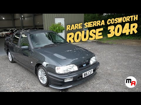 SUPER RARE FORD SIERRA COSWORTH ROUSE SPORT 304R - OWEN DRIVES HIS FIRST COSSIE