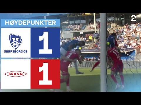 Sarpsborg 08 1 - 1 Brann - Høydepunkter
