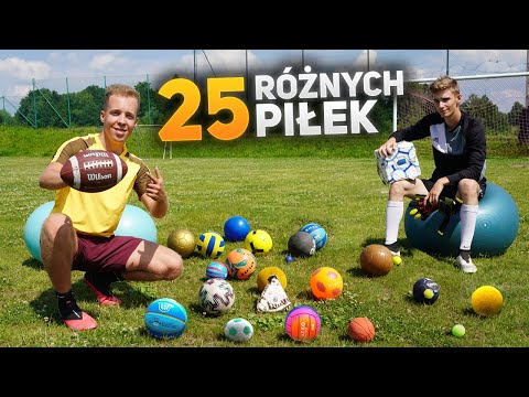 Strzelam 1 niesamowity gol każdą z 25 różnych piłek! | PNTCMZ