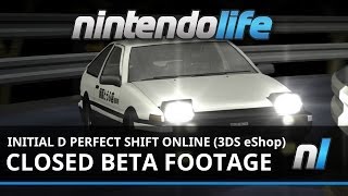 Initial D: Perfect Shift Online (3DS eShop) Closed Beta Footage