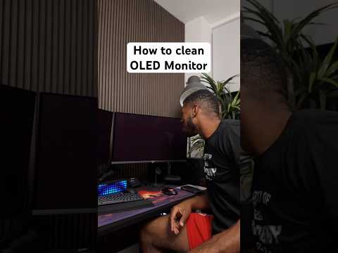 How NOT to Clean your Monitor 🙅🏾‍♂️