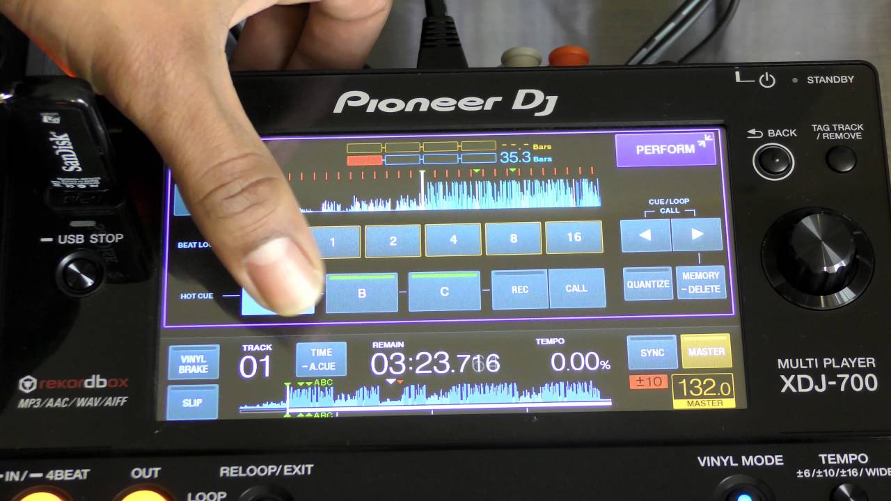 video Bàn DJ Pioneer XDJ-700 Chính Hãng 0