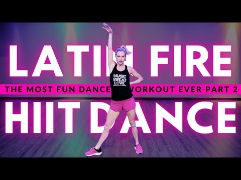 The Best 15 Minute Cardio Dance Fitness Workout Workout Ever Part 2 | LATIN HITS EDITION 🔥
