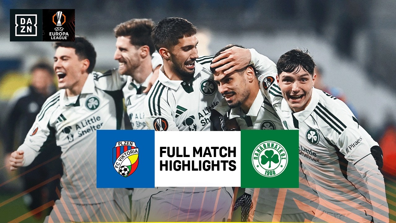 Viktoria Plzen vs Panathinaikos | UEFA Europa League Highlights | Play-Off Round | 2025-2026