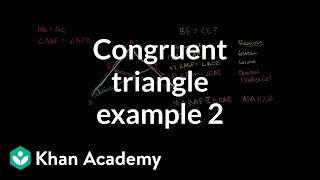 Congruent Triangle Example 2