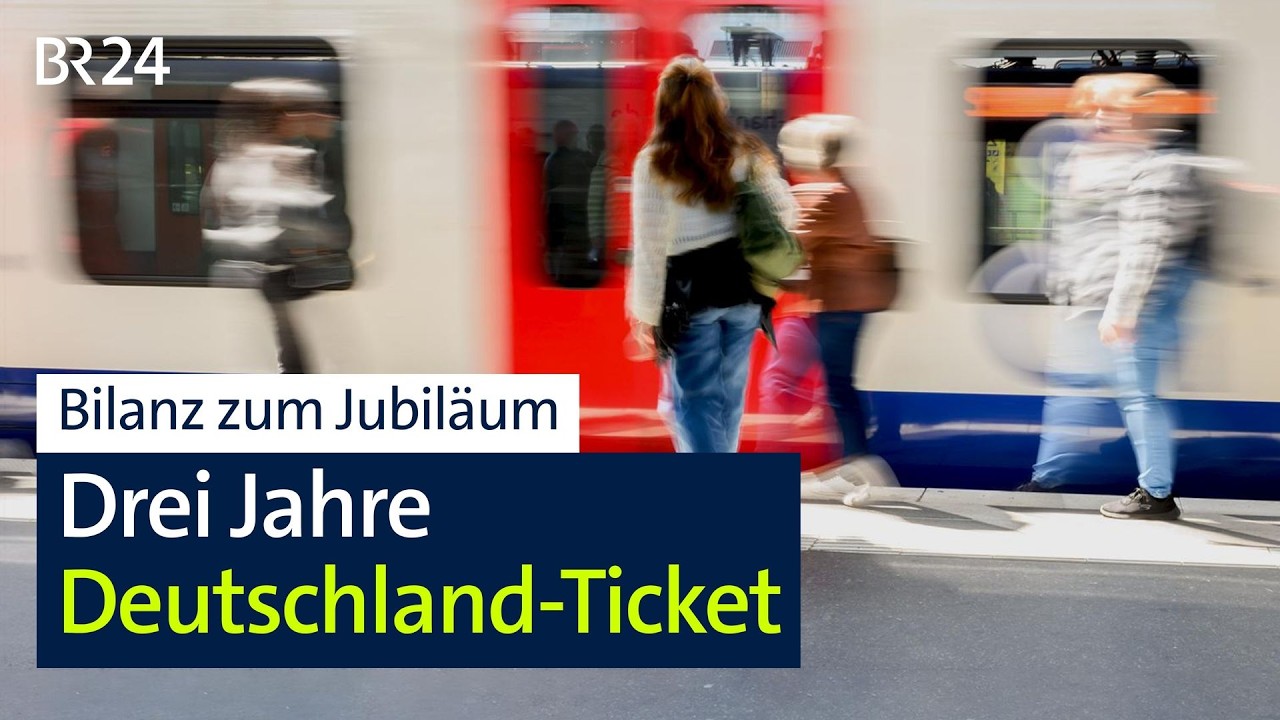Deutschland-Ticket: Zwischenbilanz nach drei Jahren | BR24
