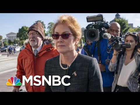 Ousted Ukraine Ambassador Set To Testify Friday | Morning Joe | MSNBC