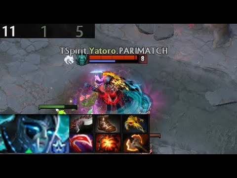 Yatoro - Phantom Assassin | Team Spirit vs IG  (game 1) Playoff| The International 2021