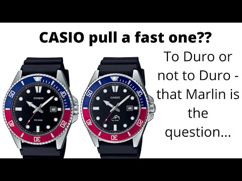 Watch review of the CASIO MDV 106 or MDV 107?? The fish lives on but not for all...!!