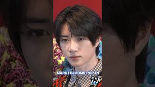 TOMORROW X TOGETHER・BEOMGYUが表参道に！「MARNI BLOOMS POP IN」に登場 #BEOMGYU #TXT