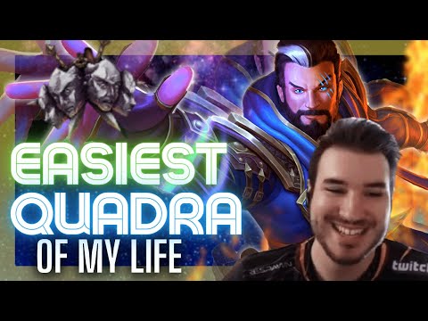 INSANE BUILD FOR AN INSANE QUADRA KILL TO WIN THE GAME WITH MERLIN!!