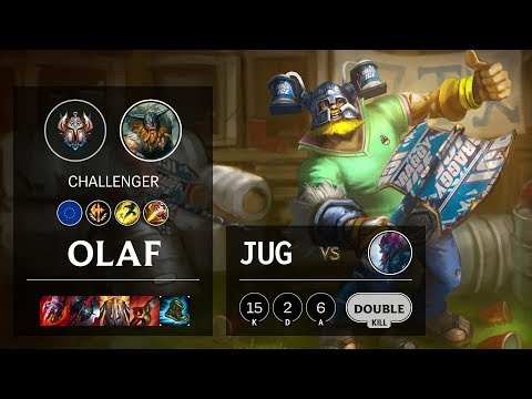 Olaf Jungle vs Trundle - EUW Challenger Patch 10.11
